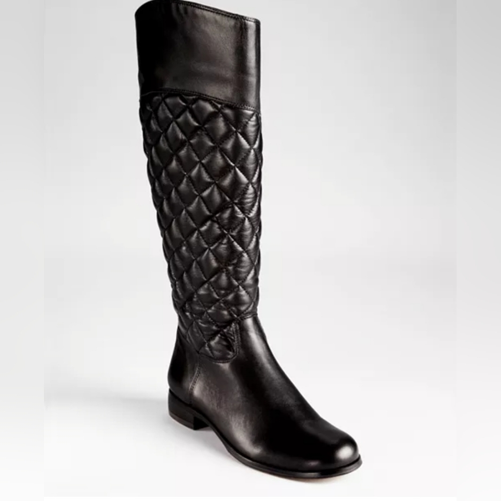 Size 7.5 Corso Como Quilted Riding Boot